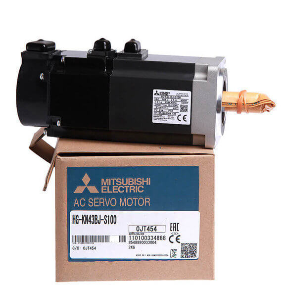 Mitsubishi MELSERVO-JE Servomotor With Break 400W HG-KN43BJ-S100