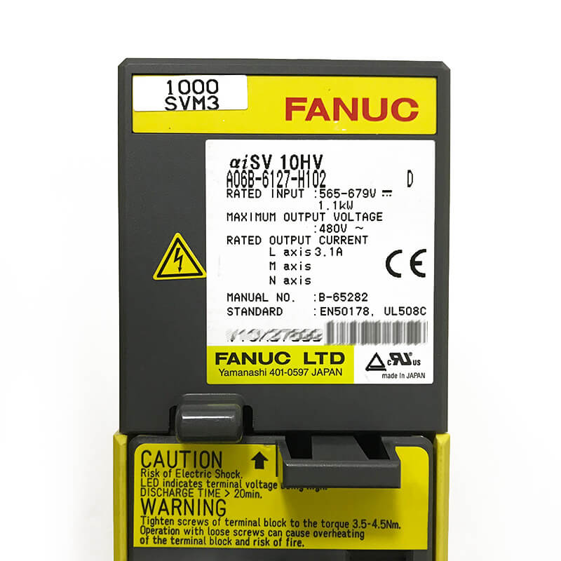 Fanuc Spindle Amplifier Drive Module A06B-6127-H102 A06B-6127-H103