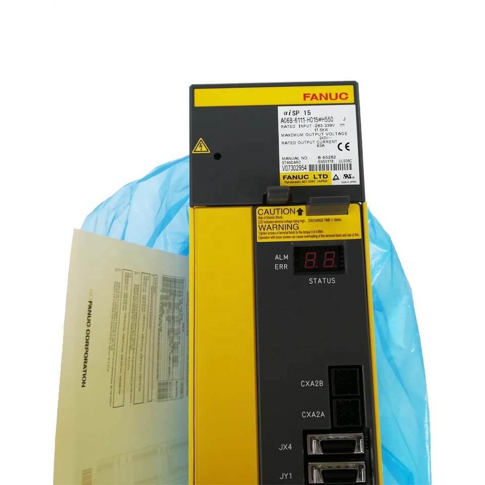 Fanuc Servo Amplifier Module A06B-6111-H037#H550 A06B-6111-H015#H550
