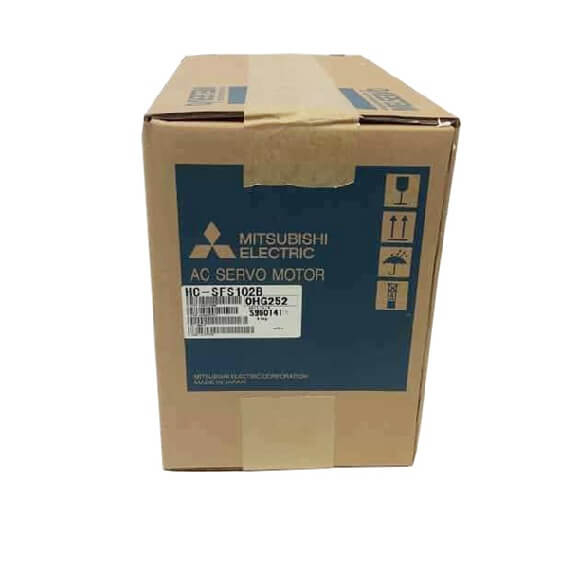 Mitsubishi MELSERVO-J2S Servomotor With Break 1kW HC-SFS102B
