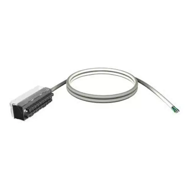 Schneider Electric BMXFTW308S Modicon X80 Shielded Cord Set, 20-Way Terminal, 8m