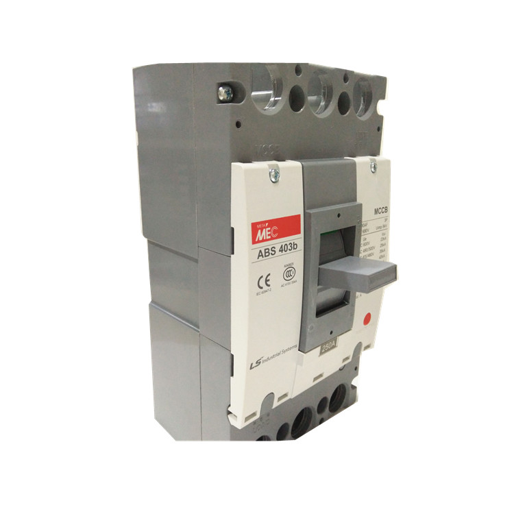 LS Meta MEC MCCBs 400AF ABS402b ABS403b ABS404b 2P 3P 4P