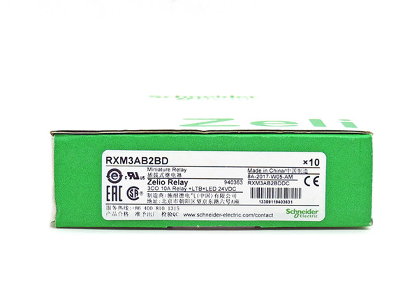 Schneider Miniature Relays RXM3AB2BD DC24V
