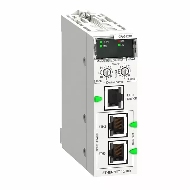 Schneider Electric BMXCRA31210 Modicon M340 Rack Extension Module