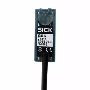 SICK GS6-D1311 G6 Series Through-Beam Photoelectric Sensor, Emitter, 15m Range, Red LED