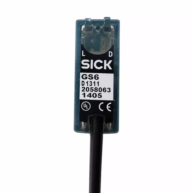 SICK GS6-D1311 G6 Series Through-Beam Photoelectric Sensor, Emitter, 15m Range, Red LED