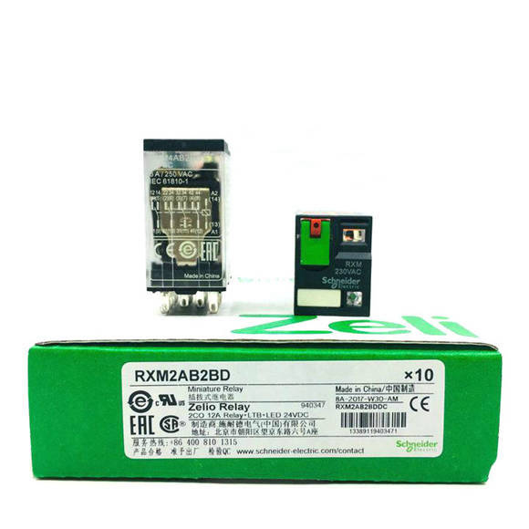 Schneider Miniature Relays RXM2AB2BD DC24V