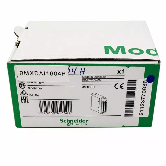 Schneider Electric BMXDAI1604 Modicon M340 Digital Input Module 16-Channel