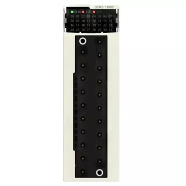 Schneider Electric BMXDDO1602 Modicon X80 Discrete Output Module, 16 Transistor Outputs, 24V DC, Source