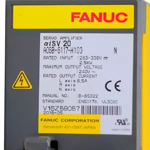 FANUC A06B-6117-H103 Alpha iSV 20 Servo Amplifier