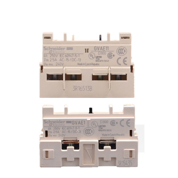 Schneider TeSys GV2 & GV3 auxiliary contact 2NO GVAE20 GVAE203