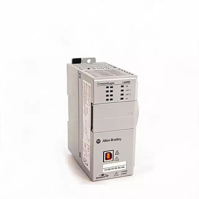Allen-Bradley 1769-L33ER CompactLogix 5370 EtherNet/IP PAC-kontroller, 2MB m&auml;lu, kahe pordiga DLR-iga, 16 kohalikku moodulit