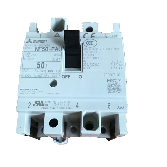 Mitsubishi Earth leakage circuit breaker NF100-FHU NV100-FHU