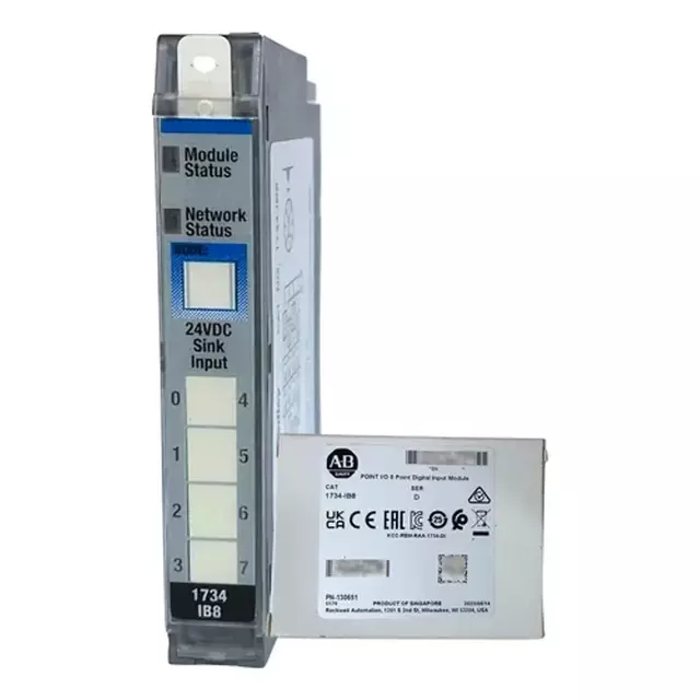 آلن برادلی ورودی/خروجی 8 کانالی دیجیتال DC 1734-IB8 POINT ماژول