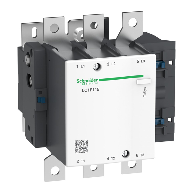 شنايدر إلكتريك LC1-F115M7 TeSys F 3-Pole Contactor