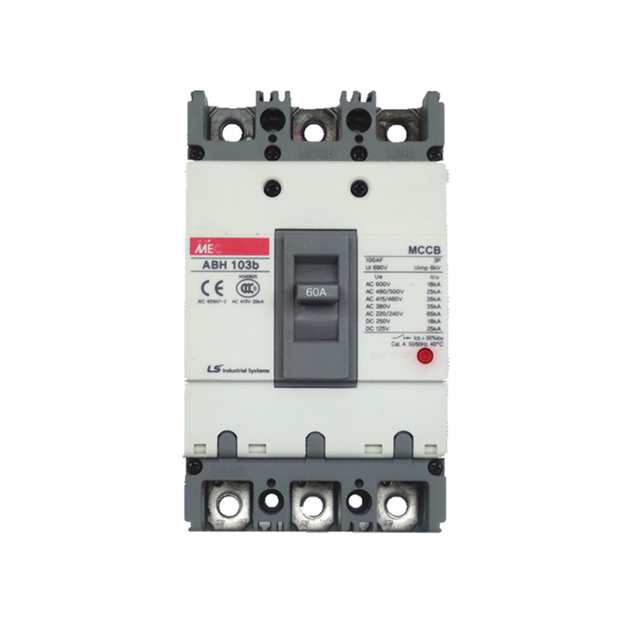 LS Meta MEC MCCBs 100AF ABH102b ABH103b ABH104b 2P 3P 4P