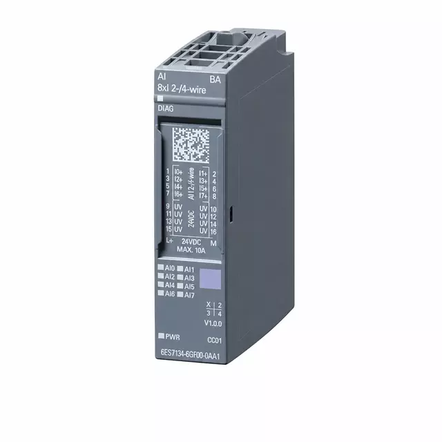 SIMATIC ET 200SP AI 8xI 2-/4-wire BA