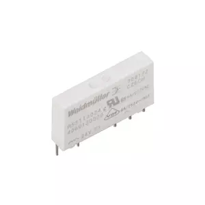 Weidm&uuml;ller RSS113024 TERMSERIES Miniature Power Relay, 24V DC Coil, 1 Changeover Contact, 6A