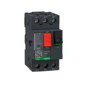 Schneider Electric GV2ME16C TeSys GV2 Motor Circuit Breaker, 9-14A Thermal-Magnetic, 3P