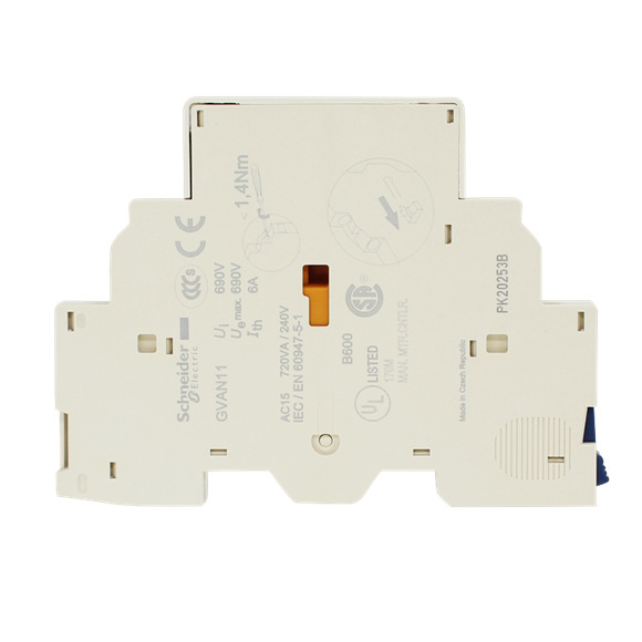Schneider TeSys GV2 & GV3 auxiliary contact 1 NO+1 NO GVAD0101 GVAD0110