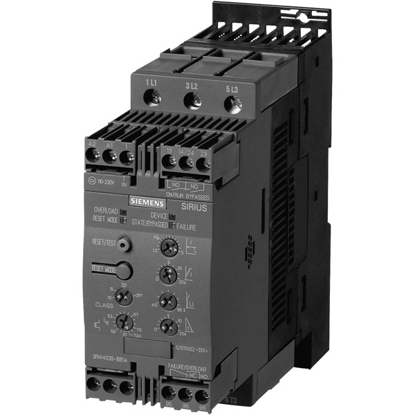 Siemens SIRIUS Soft Starter 3RW4024-1BB14 Integrated