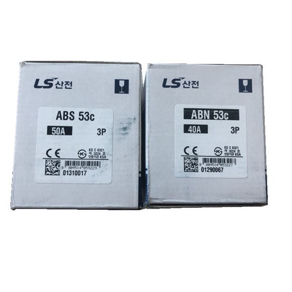 LS Metasol MCCB 60AF S type ABS62c ABS63c ABS64c 2P 3P 4P