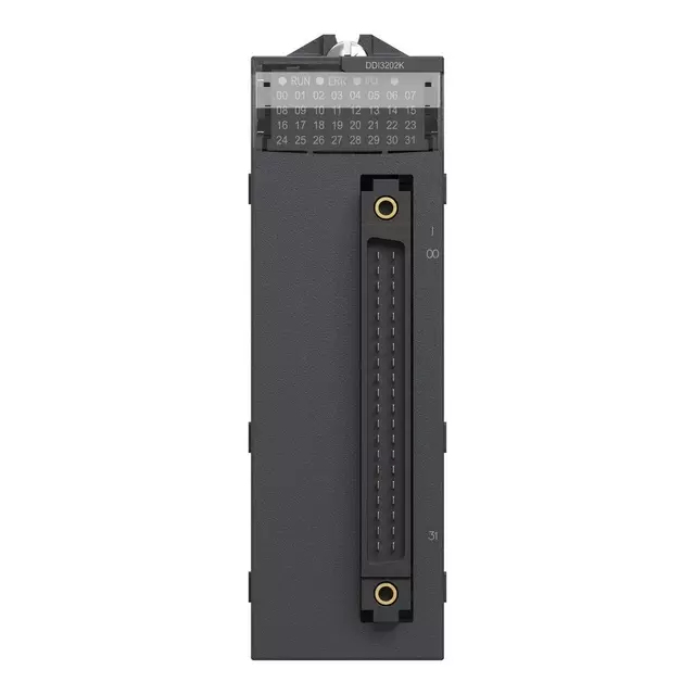 Schneider Electric BMXDDI3202K Modicon X80 Discrete Input Module, 32 Inputs, 24V DC, Positive Logic